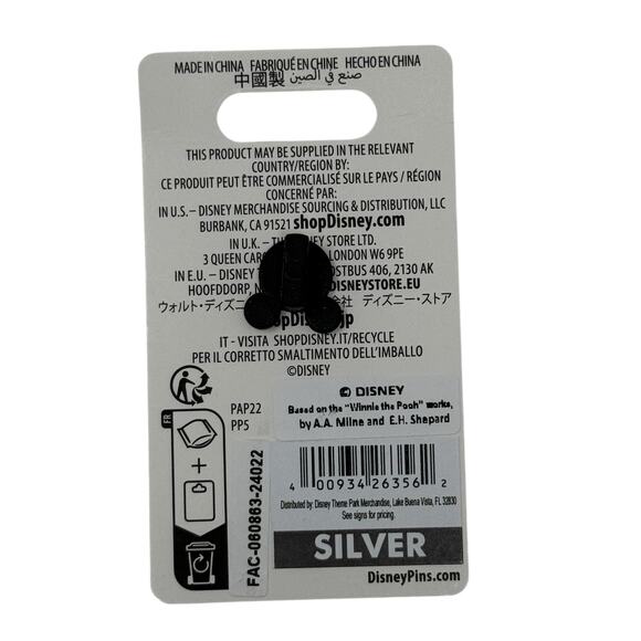 Disney Theme Park Winnie The Pooh Piglet Spring Flowers Collectable Trading Pin - Picture 3 of 5